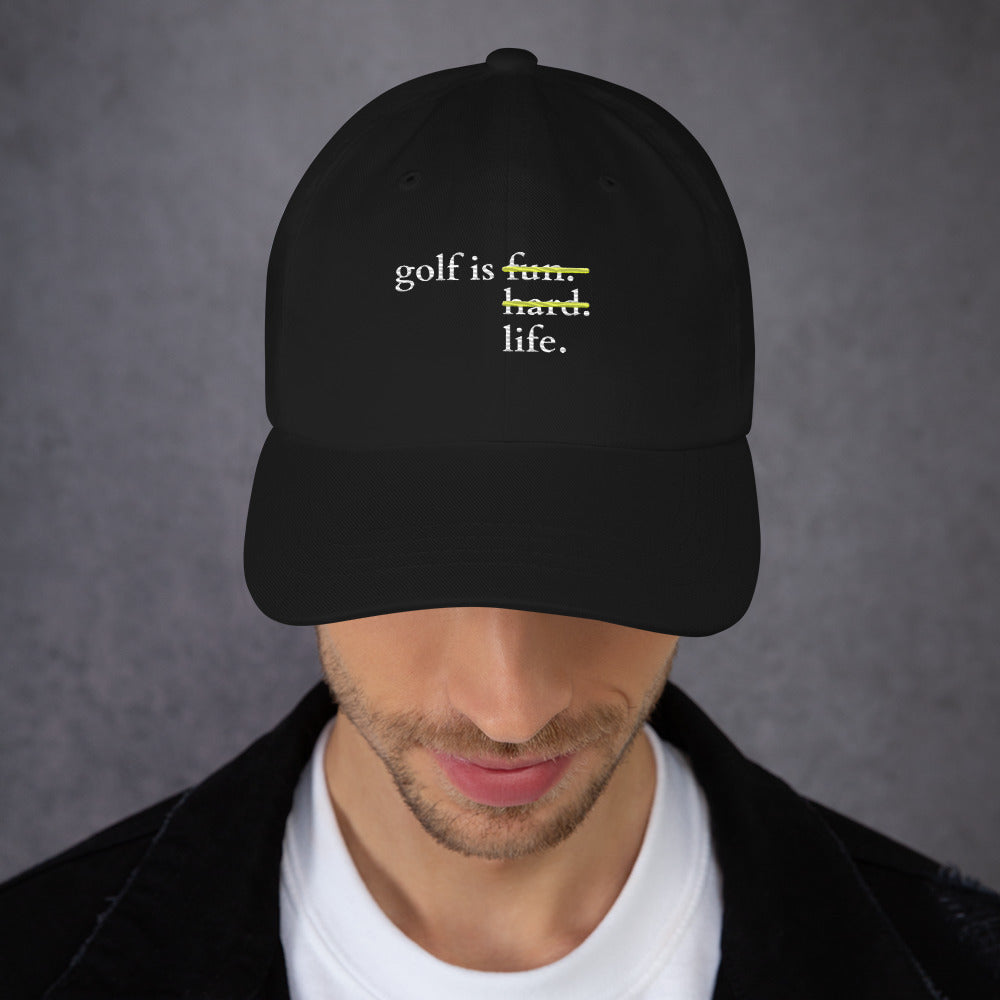 Golf is...hat