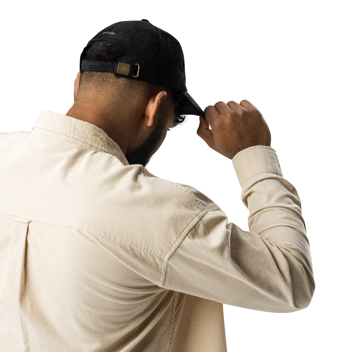 Praying for Birdies Hat in Cord